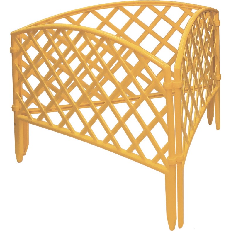 Забор декоративный "Сетка" 24 х 320 см, желтый PALISAD 65001 ― PALISAD