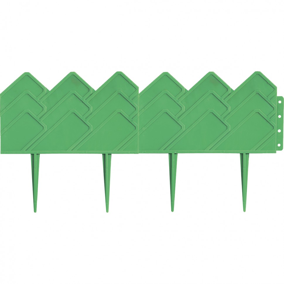 Бордюр "Кантри" 14 х 310 см, зеленый PALISAD 65060 ― PALISAD