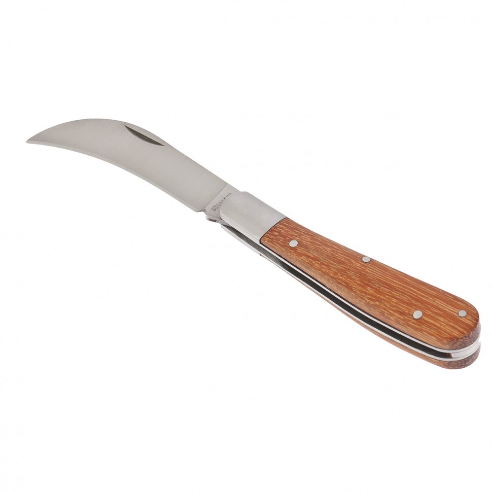 Нож садовый, 170 мм, складной, изогнутое лезвие PALISAD 79001