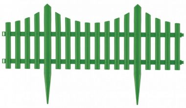 Забор декоративный "Гибкий", 24х300 см, зеленый, Россия PALISAD 65017 ― PALISAD