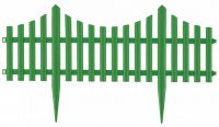 Забор декоративный "Гибкий", 24х300 см, зеленый, Россия PALISAD 65017