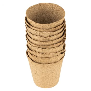 Горшочек для рассады, 110 х 100 мм, торфяной, 10 шт Россия 64363 ― PALISAD