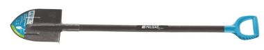Лопата штыковая, 210х270х1350 мм, ребра жесткости, деревянный черенок, с рукояткой, LUXE PALISAD 61301 ― PALISAD