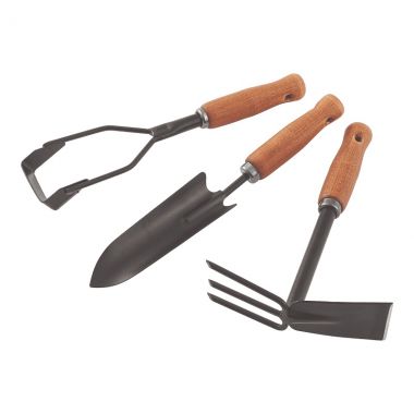 Набор садового инструмента, деревянные рукоятки, 3 предмета PALISAD 629117 ― PALISAD