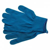 Перчатки Нейлон, ПВХ точка, 13 класс, цвет ультрамарин, XL Россия 67846