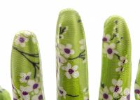 Перчатки садовые из полиэстера с нитрильным обливом, MIX цветов, M PALISAD 67864