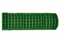 Решетка заборная в рулоне, 1 х 20 м, ячейка 83 х 83 мм, пластиковая, зеленая Россия 64521